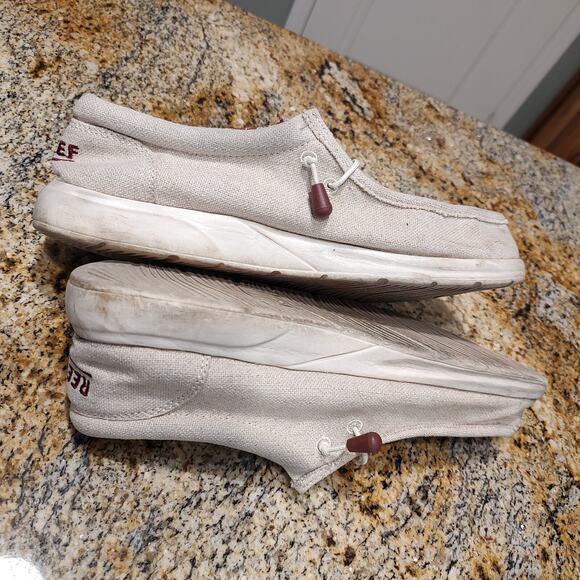 Reef Cushion Coast TX Casual Sneakers Tan Jute Slip On Men's Size US 10 - Picture 6 of 12